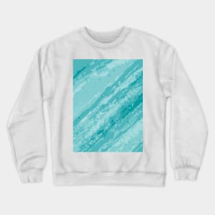 Abstract teal pastel pattern Crewneck Sweatshirt